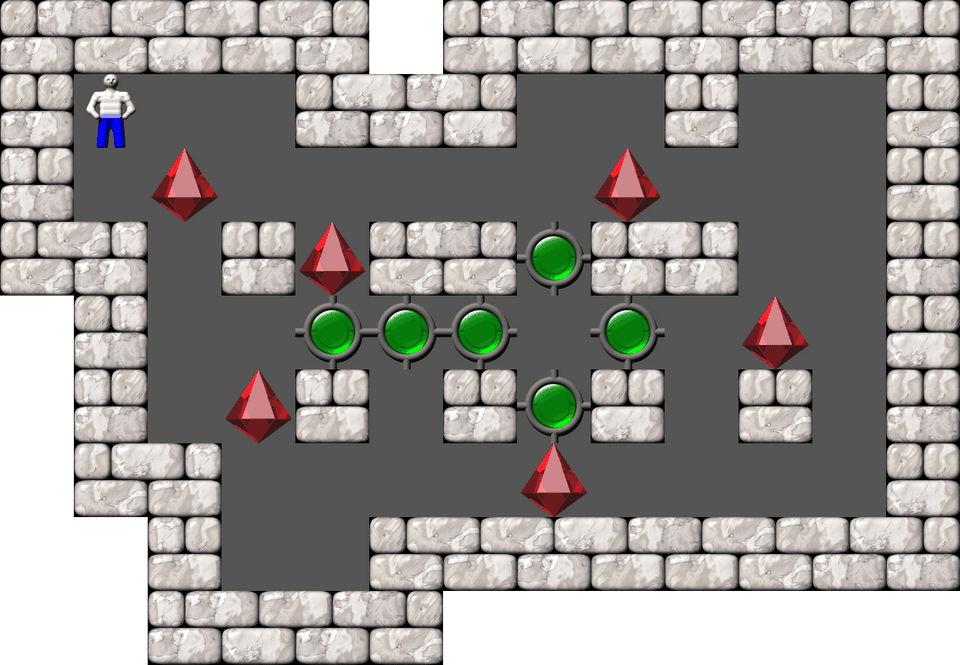 Сокобан Thinking Rabbit Arranged уровень 338